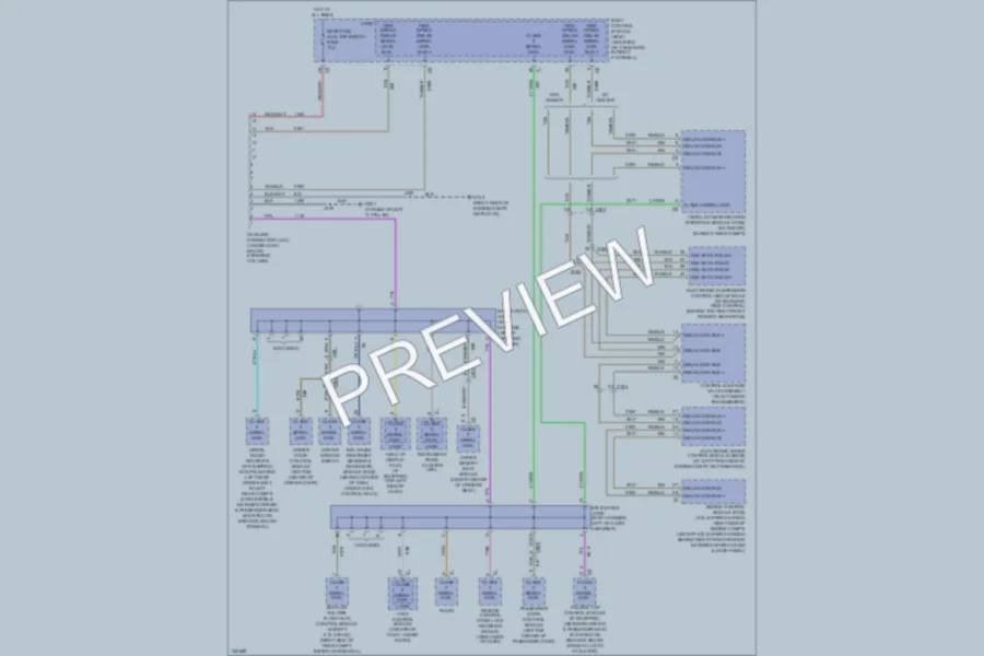 2012 Chevrolet Corvette Computer Data Lines wiring diagram preview