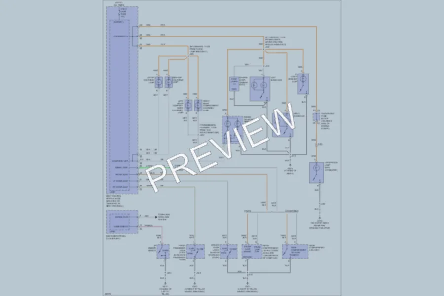 2012 Chevrolet Corvette Interior Lights wiring diagram preview