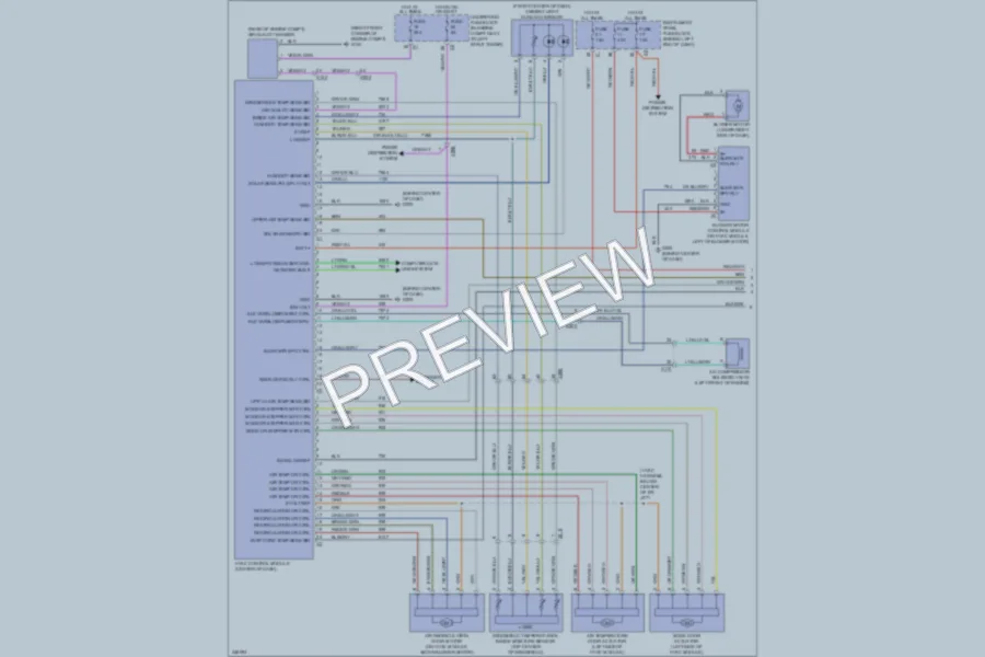 2012 Chevrolet Cruze Air Conditioning wiring diagram preview