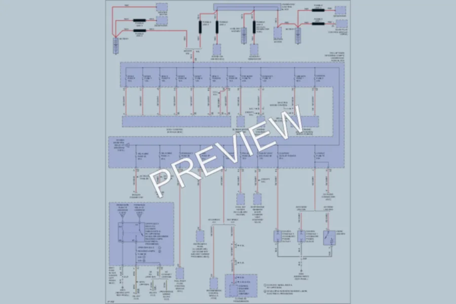 2012 Chevrolet H1500 Power Distribution wiring diagram preview
