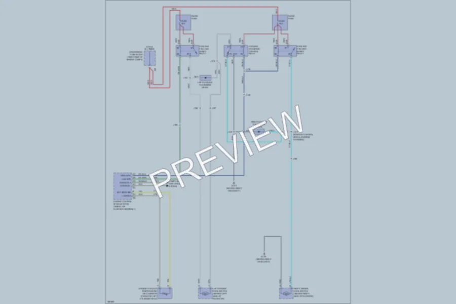 2012 Chevrolet Impala Cooling Fan wiring diagram preview