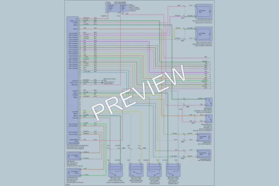 2012 Chevrolet Malibu Supplemental Restraints wiring diagram preview