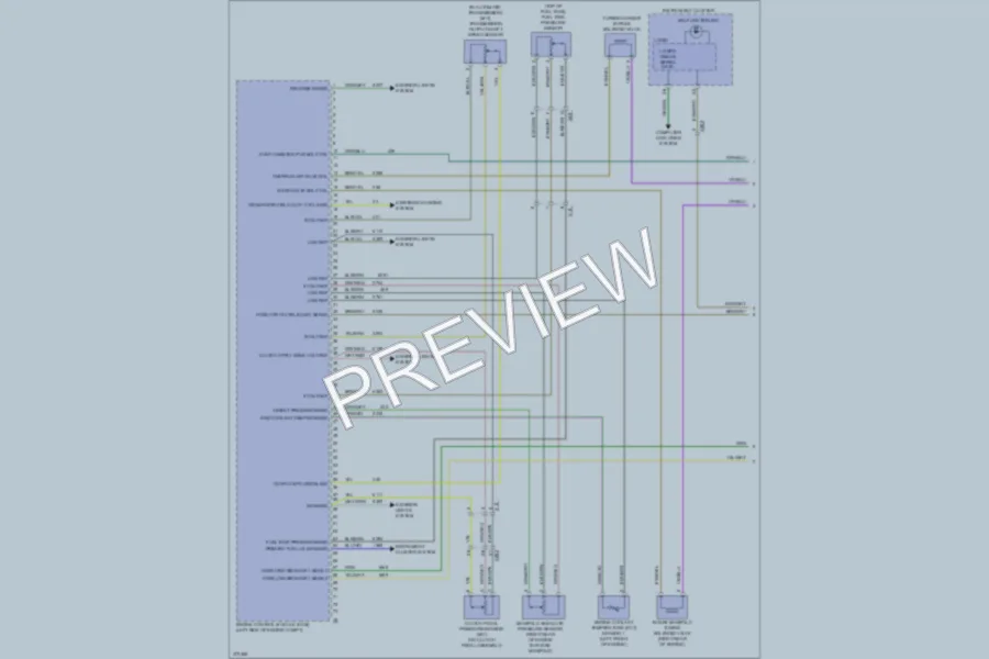 2012 Chevrolet Sonic Engine Performance wiring diagram preview