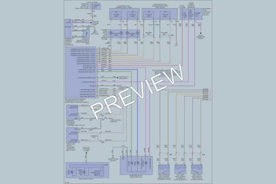2012 Chevrolet Sonic Supplemental Restraints wiring diagram preview
