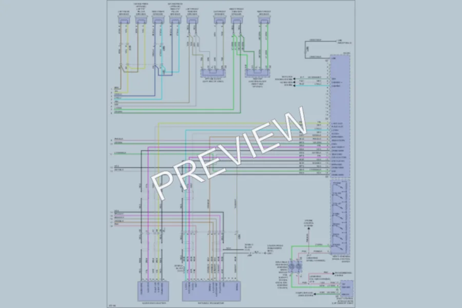 2012 Chevrolet Tahoe Navigation wiring diagram preview