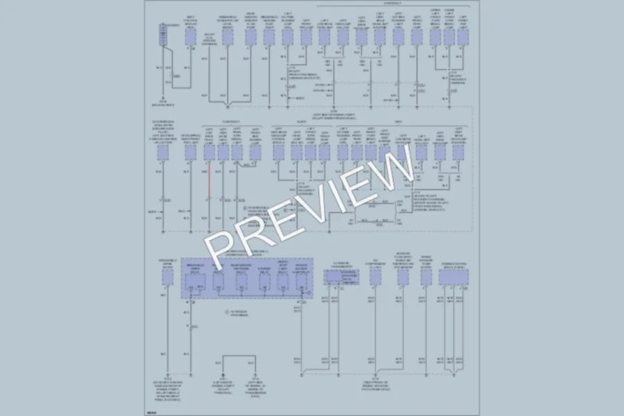 2012 Chevrolet Traverse Ground Distribution wiring diagram preview
