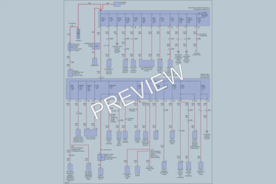 2012 Chevrolet Traverse Power Distribution wiring diagram preview
