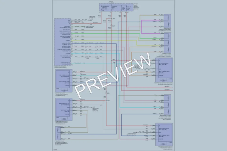 2012 Chevrolet Traverse Power Seats wiring diagram preview