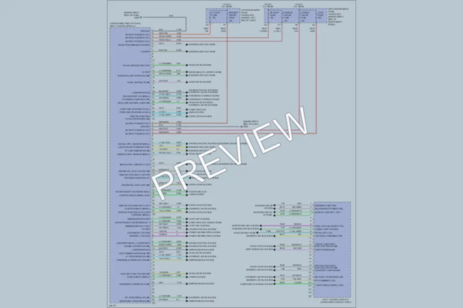 2012 Chevrolet Volt Body Control Modules wiring diagram preview