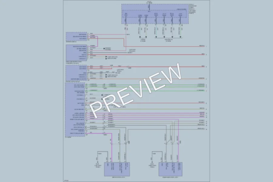 2012 Dodge Avenger Anti Theft wiring diagram preview