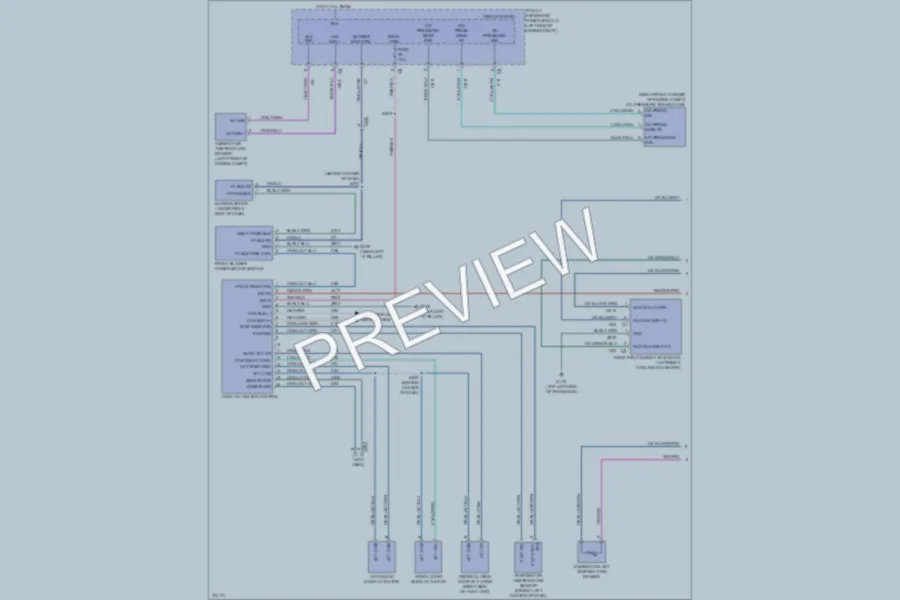 2012 Dodge Caliber Air Conditioning wiring diagram preview