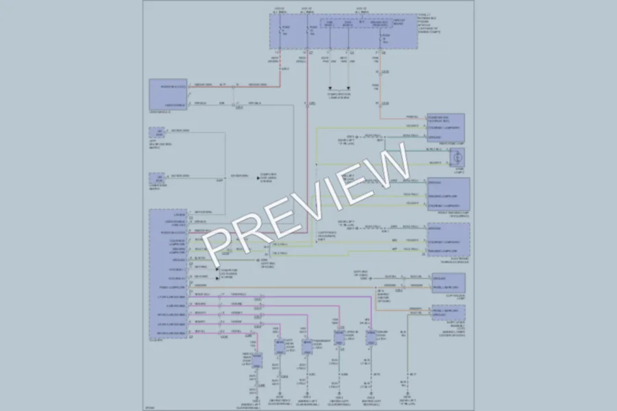 2012 Dodge Caliber Interior Lights wiring diagram preview