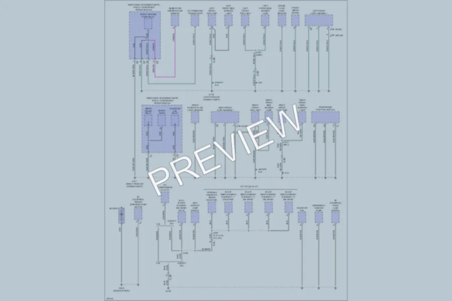 2012 Dodge Challenger Ground Distribution wiring diagram preview