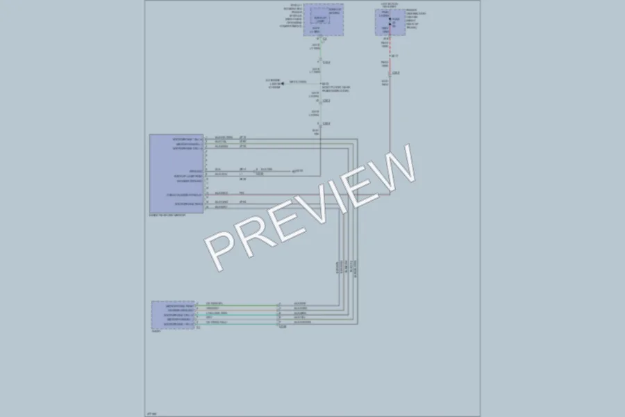 2012 Dodge Challenger Power Mirrors wiring diagram preview