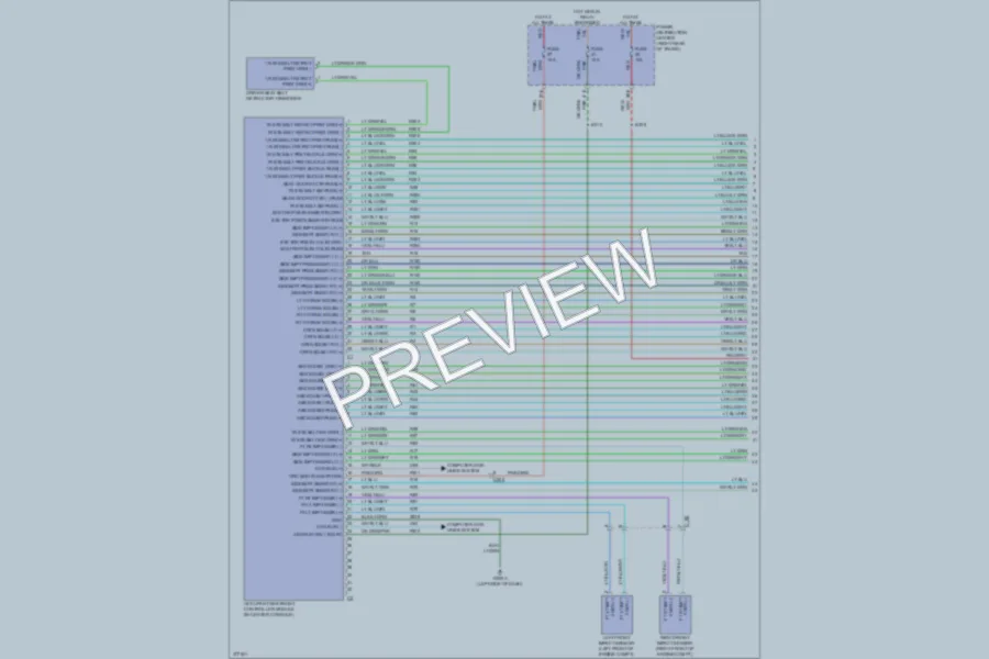2012 Dodge Challenger Supplemental Restraints wiring diagram preview