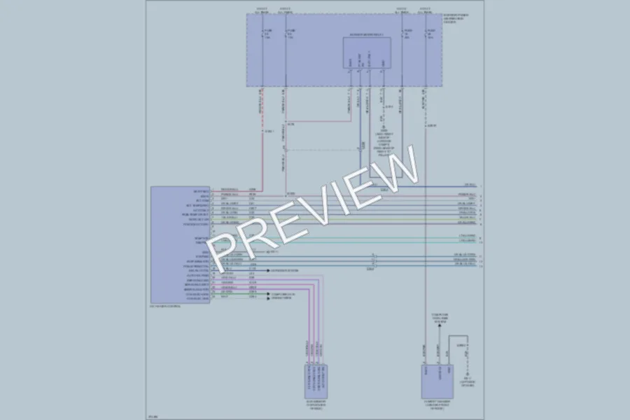 2012 Dodge Charger Air Conditioning wiring diagram preview