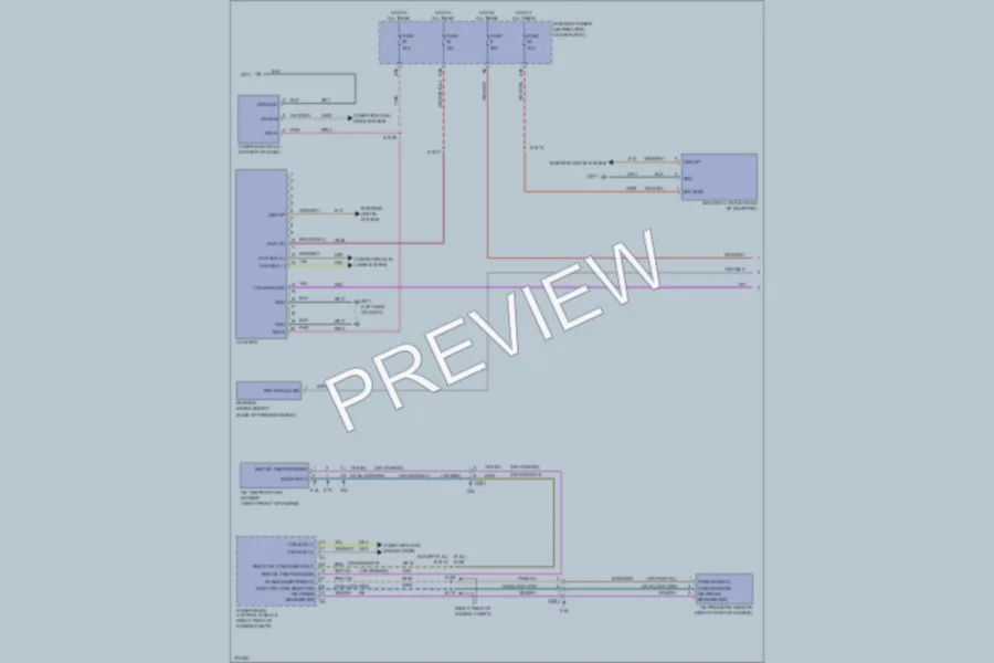 2012 Dodge Charger Instrument Cluster wiring diagram preview