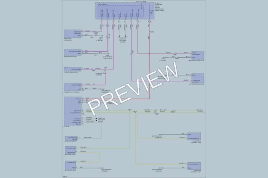 2012 Dodge Durango Interior Lights wiring diagram preview