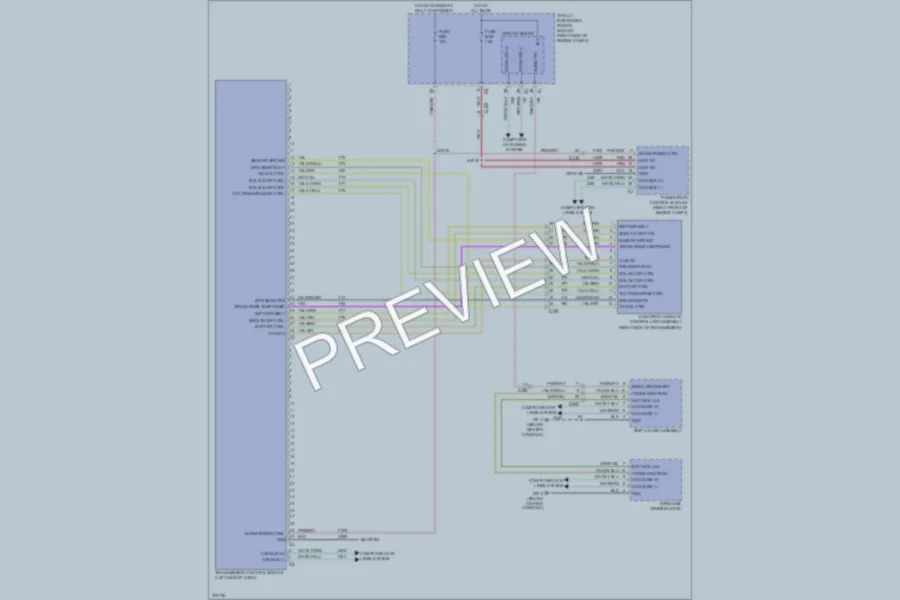 2012 Dodge Durango Transmission wiring diagram preview