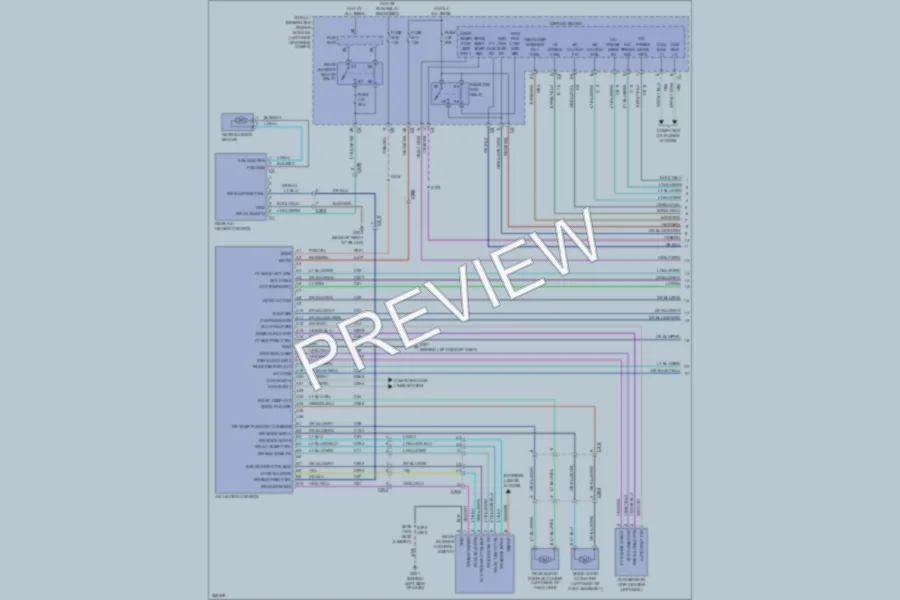 2012 Dodge GrandCaravan Air Conditioning wiring diagram preview