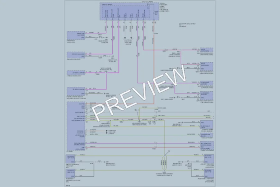 2012 Dodge GrandCaravan Interior Lights wiring diagram preview
