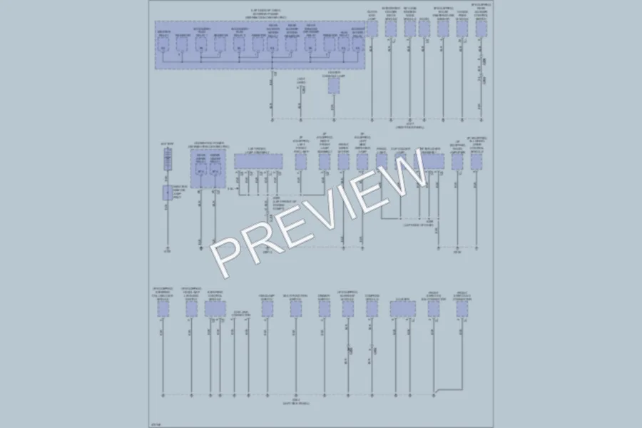 2012 Dodge Journey Ground Distribution wiring diagram preview