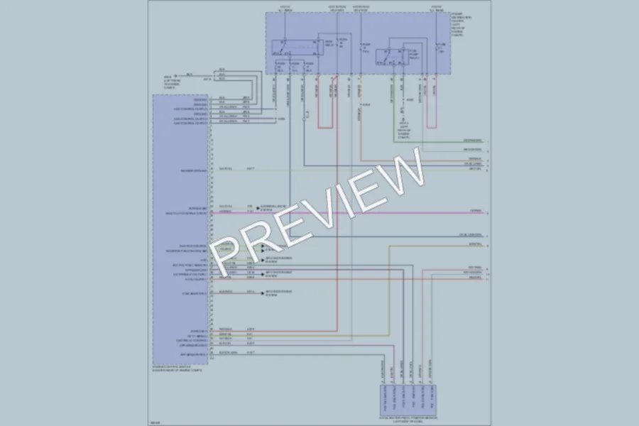 2012 Fiat 500 Engine Performance wiring diagram preview