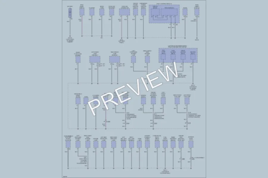 2012 Fiat 500C Ground Distribution wiring diagram preview