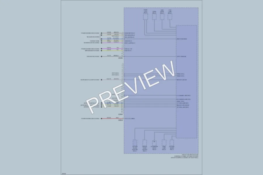 2012 Ford E150 Body Control Modules wiring diagram preview