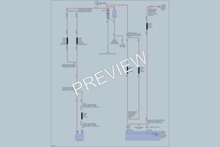 2012 Ford E250 Power Distribution wiring diagram preview