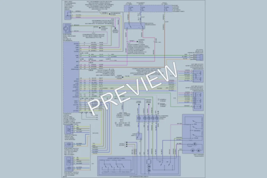 2012 Ford E250 Cruise Control wiring diagram preview