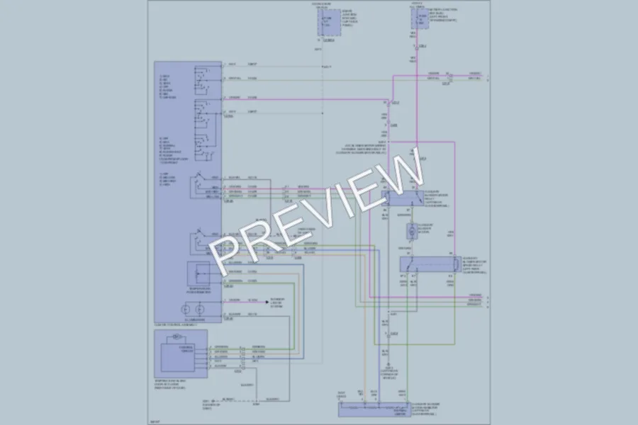 2012 Ford E150 Air Conditioning wiring diagram preview