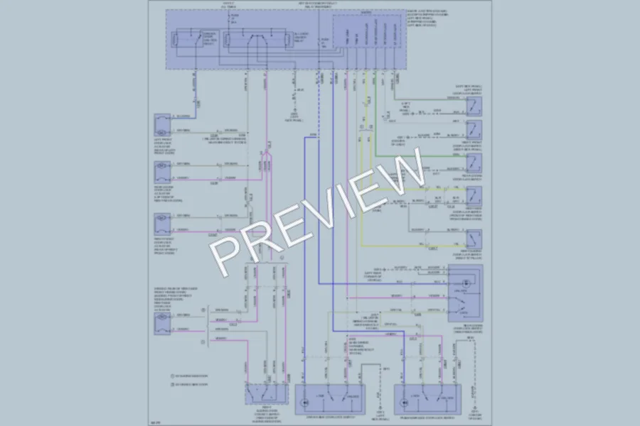 2012 Ford E150 Anti Theft wiring diagram preview