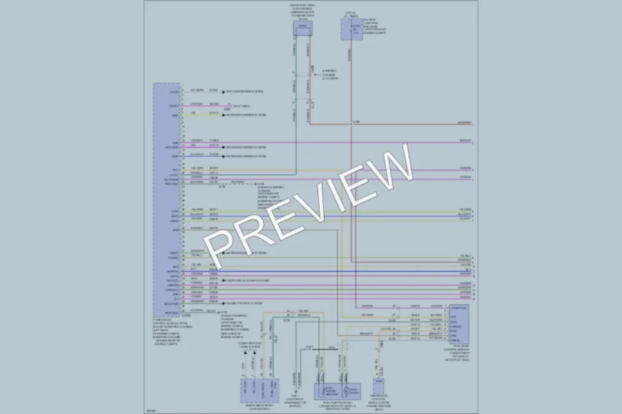 2012 Ford E150 Engine Performance wiring diagram preview