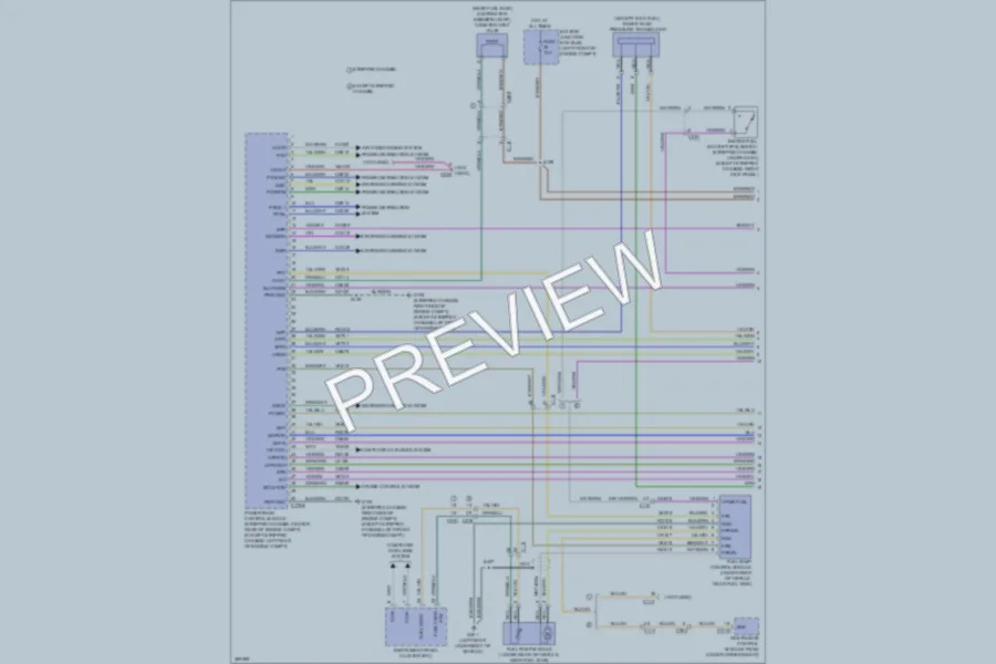 2012 Ford E350 Super Duty Engine Performance wiring diagram preview