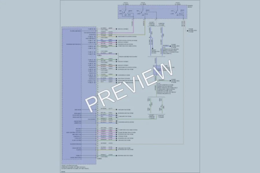 2012 Ford E350 Super Duty Body Control Modules wiring diagram preview
