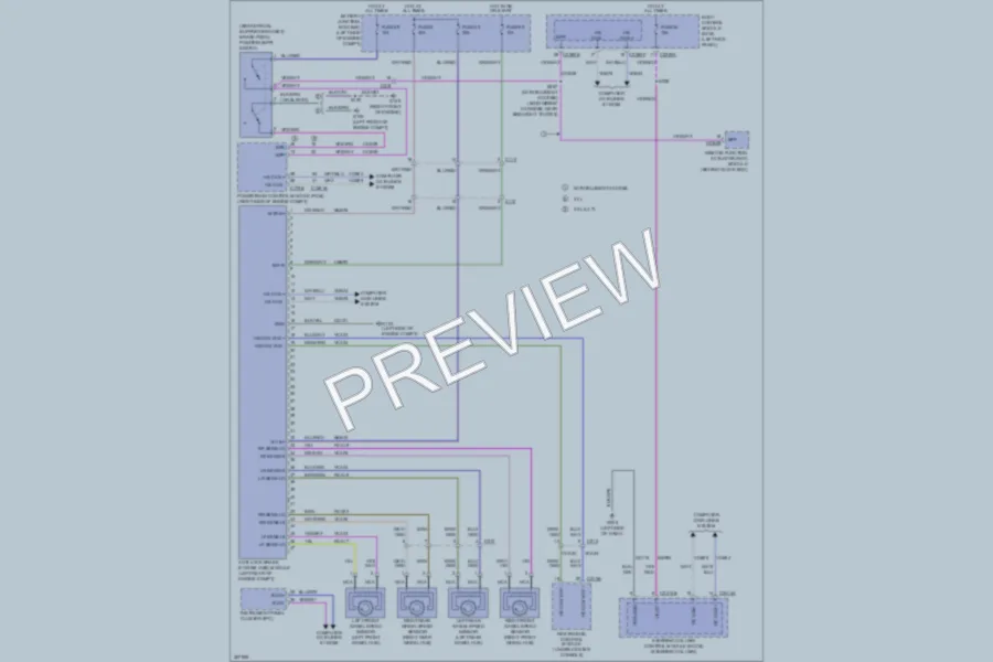 2012 Ford Edge Anti Lock Brakes wiring diagram preview