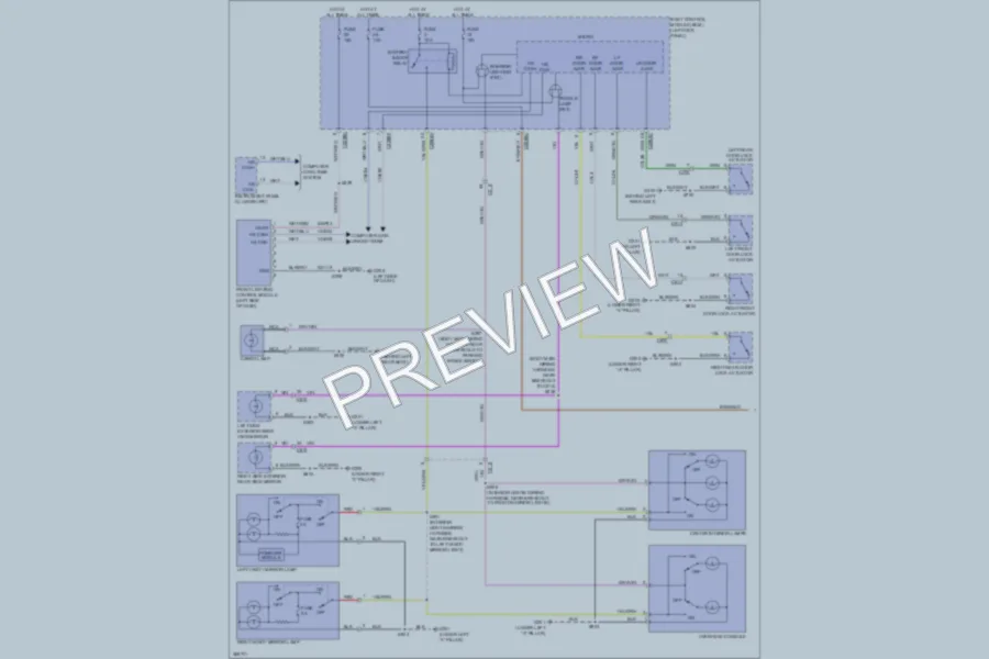 2012 Ford Edge Interior Lights wiring diagram preview