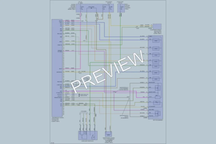 2012 Ford Edge Transmission wiring diagram preview