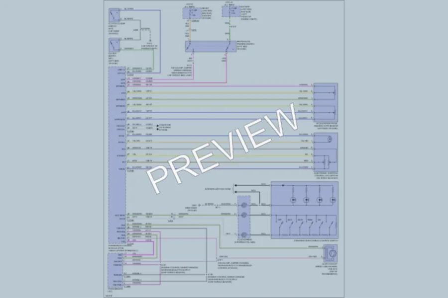 2012 Ford Escape Cruise Control wiring diagram preview