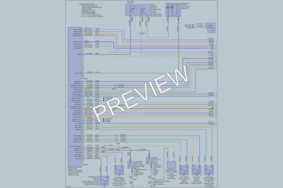 2012 Ford Escape Supplemental Restraints wiring diagram preview