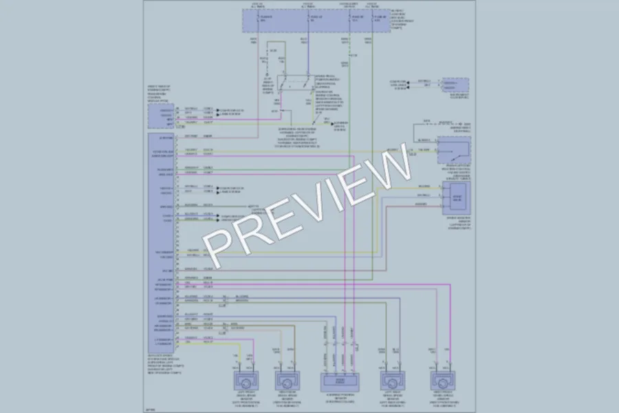 2012 Ford Expedition Anti Lock Brakes wiring diagram preview