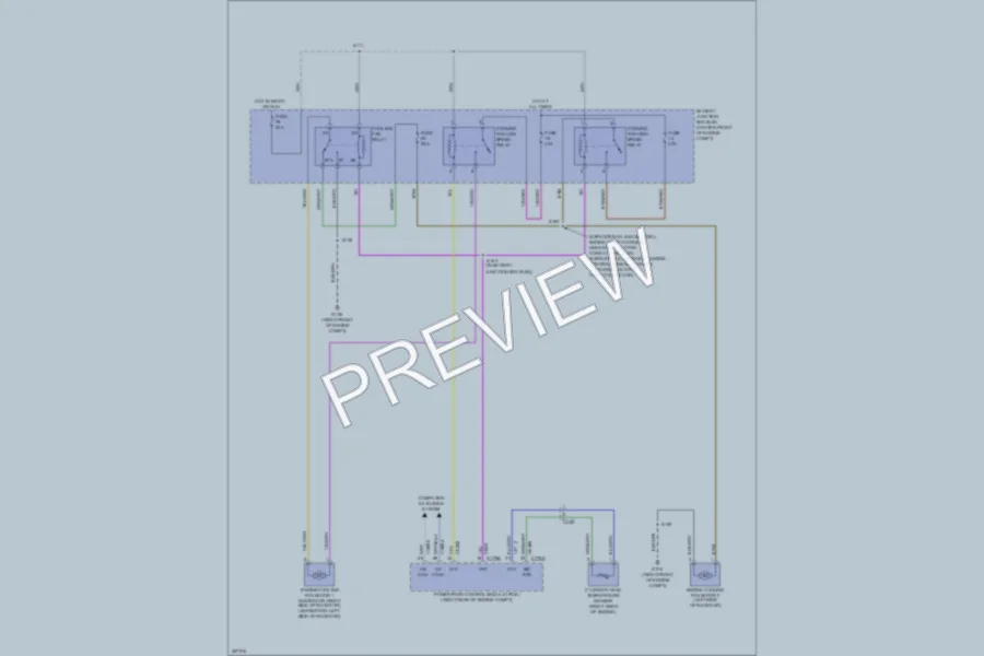 2012 Ford Expedition Cooling Fan wiring diagram preview