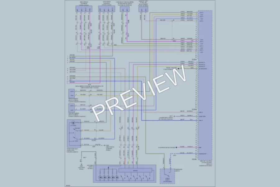 2012 Ford Explorer Anti Theft wiring diagram preview