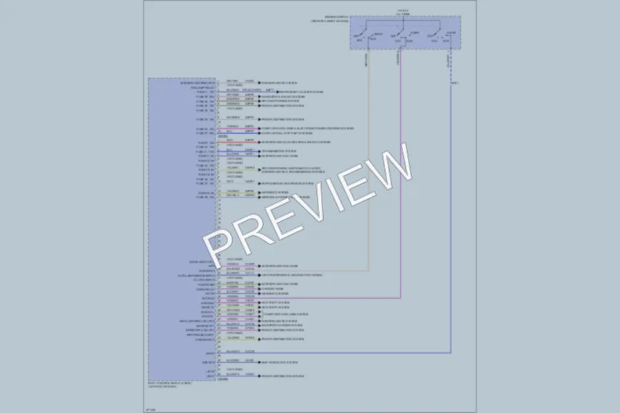2012 Ford Explorer Body Control Modules wiring diagram preview