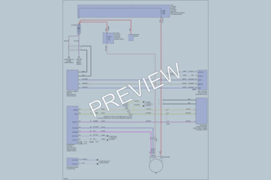 2012 Ford F150 Starting Charging wiring diagram preview