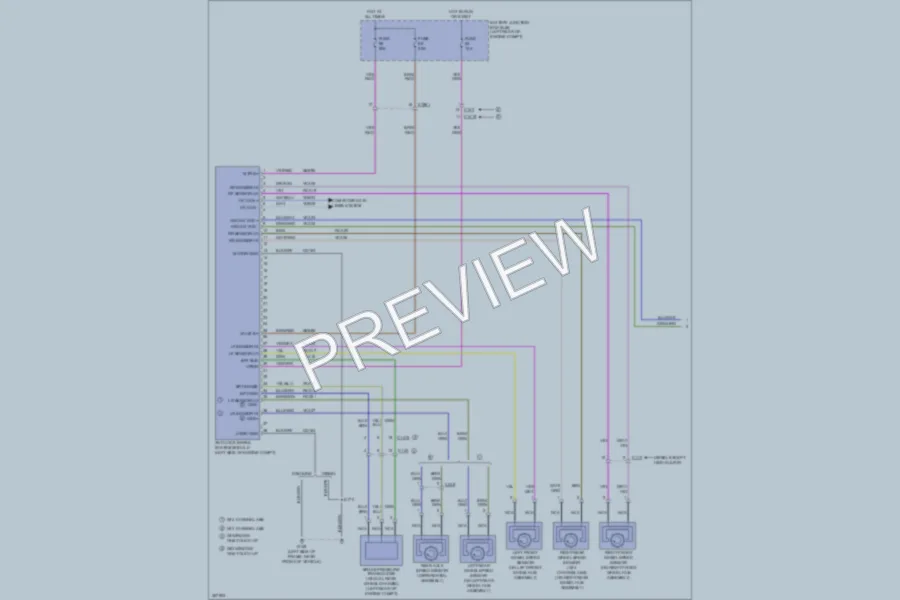 2012 Ford F250 Super Duty Anti Lock Brakes wiring diagram preview