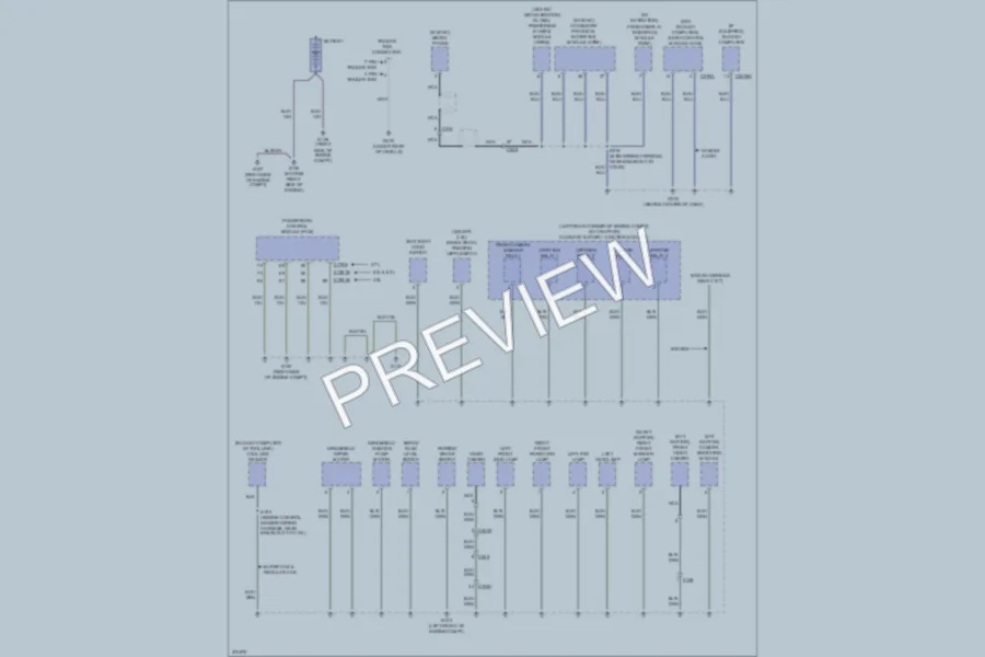 2012 Ford F150 Ground Distribution wiring diagram preview