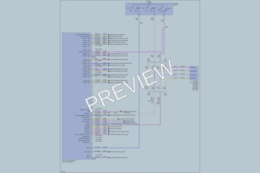 2012 Ford F350 Super Duty Body Control Modules wiring diagram preview