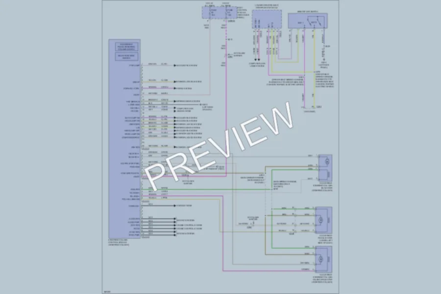 2012 Ford F150 Memory Systems wiring diagram preview